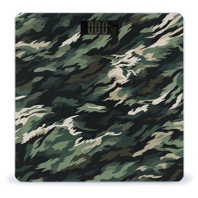 YJWANDL Scale for Body Weight Tiger Stripe Camo Print Weight Scale Digital Scale Body Fat Scale Weight Scale LCD Scale Slim Scale, style