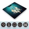 Scale for Body Weight White Dream Catcher Feather Print Weight Scale Digital Scale Body Fat Scale Weight Scale LCD Scale Slim Scale view 3