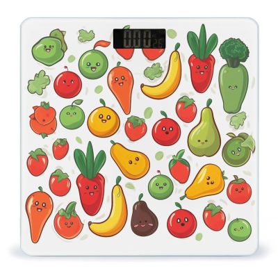 YJWANDL Scale for Body Weight Vegetable Fruit1 Print Weight Scale Digital Scale Body Fat Scale Weight Scale LCD Scale Slim Scale, style