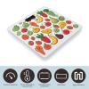 YJWANDL Scale for Body Weight Vegetable Fruit1 Print Weight Scale Digital Scale Body Fat Scale Weight Scale LCD Scale Slim Scale, style view 3