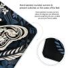 YJWANDL Scale for Body Weight White Butterflies and Tribal Print Weight Scale Digital Scale Body Fat Scale Weight Scale LCD Scale Slim Scale, style view 4