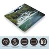 YJWANDL Scale for Body Weight Waterfalls on Krka River Print Weight Scale Digital Scale Body Fat Scale Weight Scale LCD Scale Slim Scale, style view 3