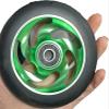 2 Pcs 4 Inch Wheelchair Front Wheels, Wheel Replacement For Wheelchairs, PU Solid Tyre, Wheelchair Wheel view 1