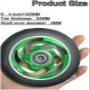 2 Pcs 4 Inch Wheelchair Front Wheels, Wheel Replacement For Wheelchairs, PU Solid Tyre, Wheelchair Wheel view 3