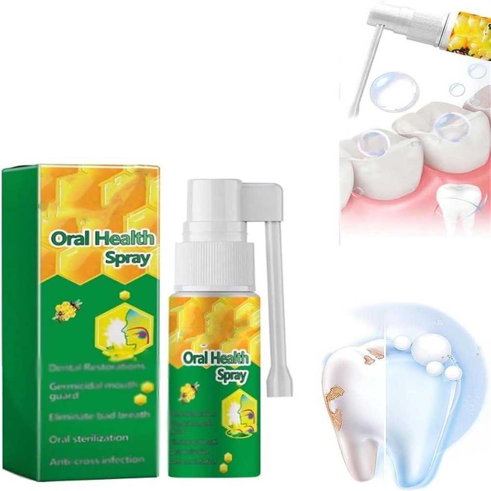 Oral Health Spray, Teeth Cleaning Spray,Clean Teeth Stains (2 Pcs)