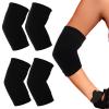 Sibba Elbow Compression Sleeve, 2 Pairs Arm Support Elbow Sleeves, Tennis Elbow Compression Support Sleeve, Elbow sleeve for weightlifting, Elbow Pads for Sports Protection And Pain Relief view 1
