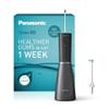 Panasonic Series 800 Water Flosser for Teeth, Cordless EW-DJ86-K511, 99.9% Plaque Remover, USB-C Charging, Ultrasonic, Orthodontic Nozzle, 5 Pressure Settings, Oral Irrigator for Home & Travel, Black view 1
