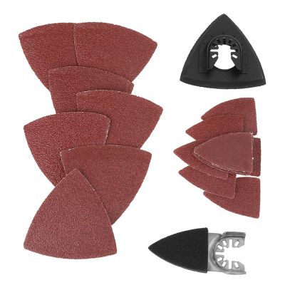 82pcs Oscillating Multi Tool Sanding Kit Sand Pad for Grinding Wood Plastic