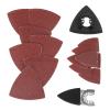 82pcs Oscillating Multi Tool Sanding Kit Sand Pad for Grinding Wood Plastic view 1