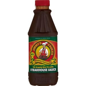 Jimmy's Steakhouse Sauce, 750ml Large Bottle, South African Imported