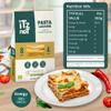 iTz noT jusT Lasagne (Pack of 1, 200g) Ready Cooked, Shirataki, Moyu, Konjac Plant Fibre Pasta, Low Carb, & No Added Preservatives, Healthy, Gluten Free, Gut Health. 100% Natural view 3