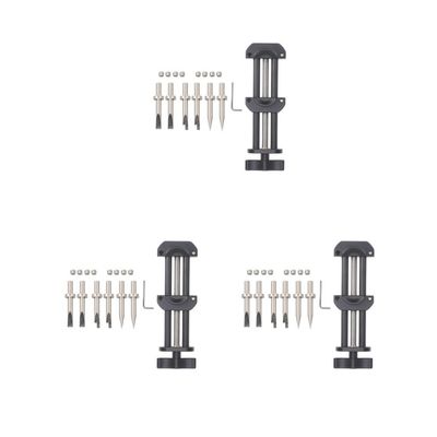 3 set of Lens Vise Repair Tool Easy to Use 12-90mm Adjustable Jaw Opening Lens Dented