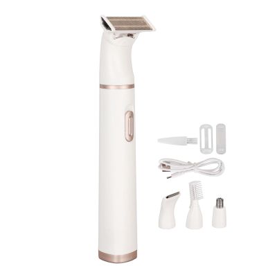 4 in 1 Women Hair Remover, Electric for Women, Women Hair Trimmer, Washable Cutter Head Grooming Tool for Facial Eyebrows Nose Armpit Bikini Lines