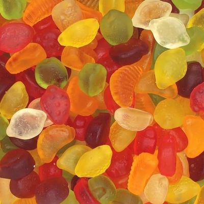 Sugar Free Fruit, Bears Gummy Jelly suitable for Diabetics Retro Sweet Shop Traditional Old Fashioned (200g, Fruit Gummy)