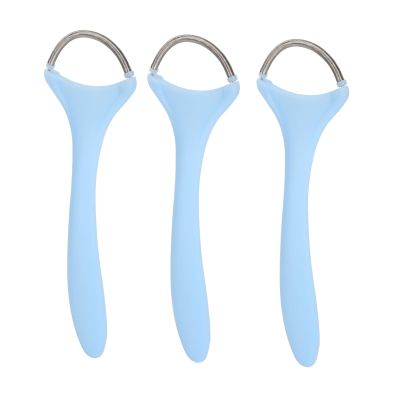 3pcs Facial Hair Remover Tool, Spring Facial Hair Remover for Women, Facial Hair Remove, Long Handle Stainless Steel Gentle Spring Facial Threading Epilator Coil