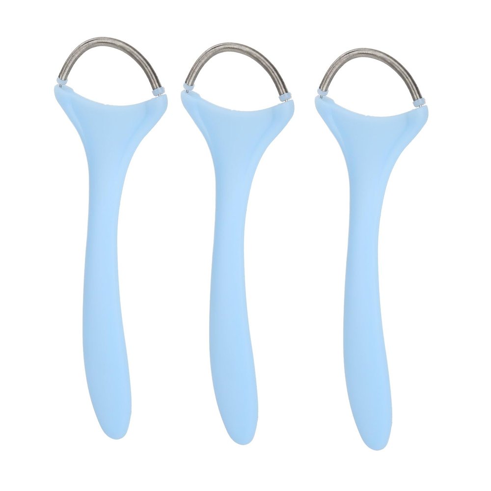3pcs Facial Hair Remover Tool, Spring Facial Hair Remover for Women, Facial Hair Remove, Long Handle Stainless Steel Gentle Spring Facial Threading Epilator Coil