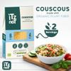 iTz noT jusT COUSCOUS (Pack of 1, 200g) Ready cooked, Shirataki, Moyu, Konjac Plant Fibre Pasta, Low Carb, & No Added Preservatives, Healthy, Gluten Free, Gut Health. 100% Natural view 2