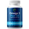 Omega 3 Fish Oil 3000mg Per Serving | 90 Softgel Capsules | EPA 990mg DHA 660mg Per Serving | Sustainably Sourced Made in The UK (90) view 1