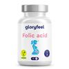 Folic Acid Tablets - 400g Pure Vitamin B9 - Developed for The 1st Trimester (3 Months) of Pregnancy - Supplements for Women - 100% Vegan, Laboratory Tested & Additive-Free - Made in Germany view 1