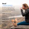 EXHALE Organic Chemical-Free FINE Ground Coffee - NEW LARGE 450G PACK - Single Origin and 100% Arabica Beans. For Moka, AeroPress and Drip - Decaf Medium Roast view 2