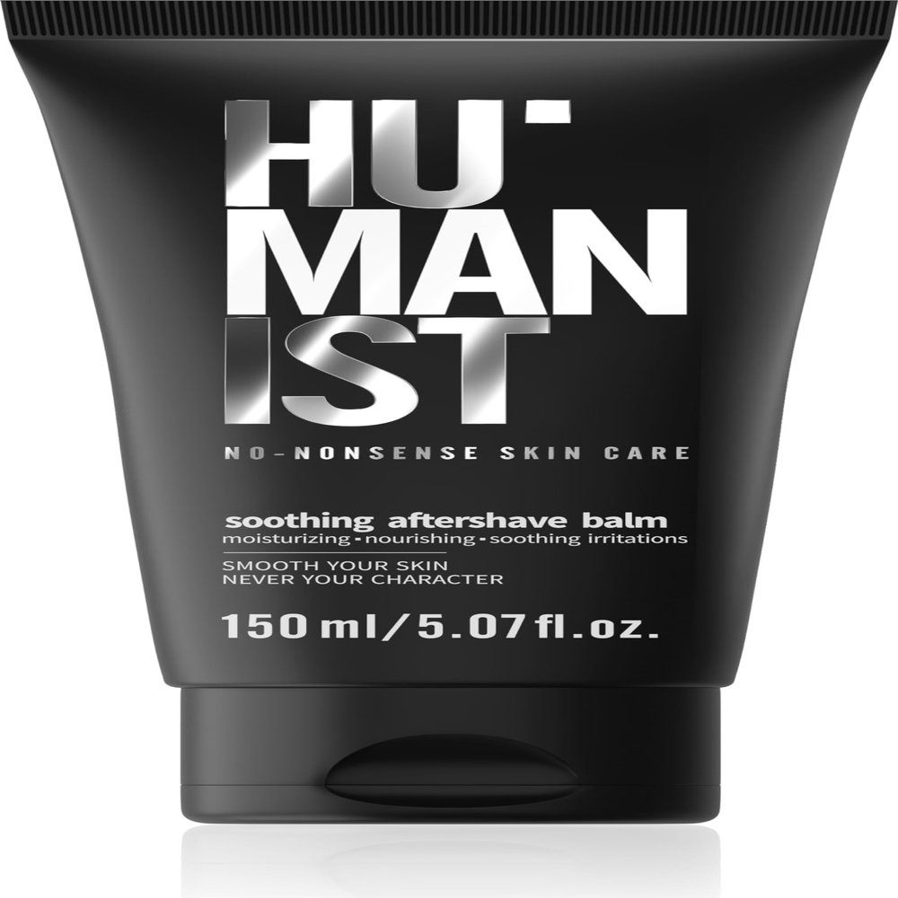HUMANIST  Mens Care - Soothing Aftershave Balm  Moisturizing  Nourishing Shea Butter & Allantoin, Grape Seed Oil & Aloe Juice  150 ml
