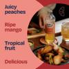 Franklin & Sons Peach And Mango | 12 x 275ml Bottle Case | Fresh Juicy Peach | Ripe Mango | All Natural flavours | Made with Lake District Water | Sparkling Soft Drink | Premium Fizzy Drink | view 4
