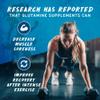 Applied Nutrition L Glutamine Powder - Amino Acid, Muscle Strength & Recovery, Boosts Immune System, Unflavoured (250g - 50 Servings) view 4
