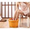 UYDJAKX Sauna BucketPure Wood Bathtub BucketHandmade Sauna Accessories For Footbath TubsFoot Relaxing Bath Barrel (Color : A) Present vision Star of Light view 2