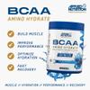 Applied Nutrition BCAA Powder - Branched Chain Amino Acids BCAAs Supplement, Amino Hydrate Intra Workout & Recovery Energy Drink (450g - 32 Servings) (ICY Blue Raz) view 3