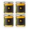 Caravella Fine Food - Pack x 4 - Italian Lemon Blossom Honey 250 gr - Pure, Raw, Unpasteurized 100% Italian Honey view 1