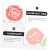 ULDIGI 60pcs Mother's Day Baking Toppers Flower Cake Decoration Picks for Non-deformable for Desserts Adds Joy to Celebrations view 2