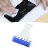 Reusable Dust Remover,Sticky Silicone Roller Mobile Screen Dust Roller Anti Static Clothes Hairs Cleaner Tool Pet Hairs Removal Roller for Dandruff Dust Powder Crumbs (7.5CM) view 2