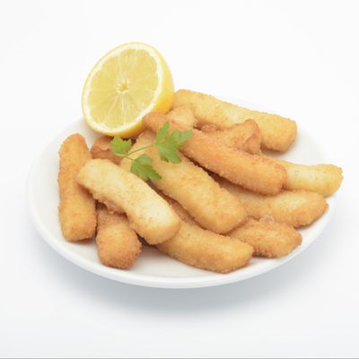 Frozen Breaded Squid Strips 1kg x 8 Packs