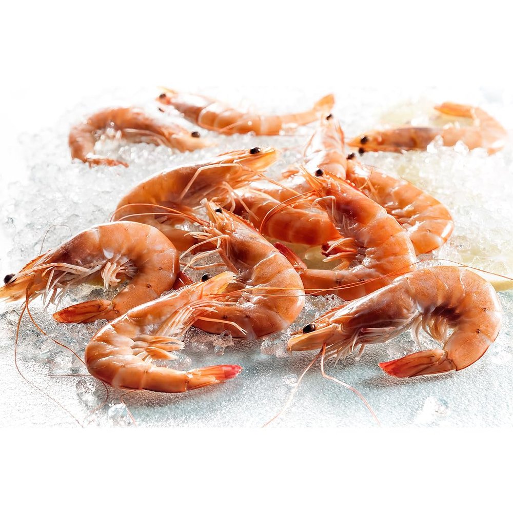 Frozen Raw Head-On Argentinian Reds 2kg x 6 Packs  Premium Whole Red Shrimp