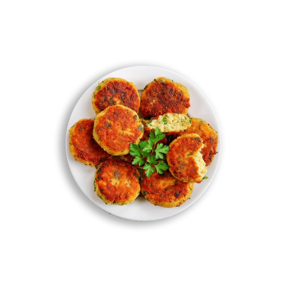 Frozen Salmon Lemon & Dill Fish Cakes 85g x 24 Units Premium Handcrafted Fishcakes with Zesty Lemon & Fresh Dill, Perfect for Restaurants & Home Dining