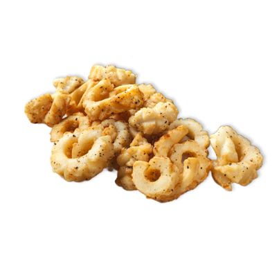Frozen Salt and Pepper Squid 1kg x 6 Packs  Crispy, Tender Calamari Coated in a Savoury Seasoning