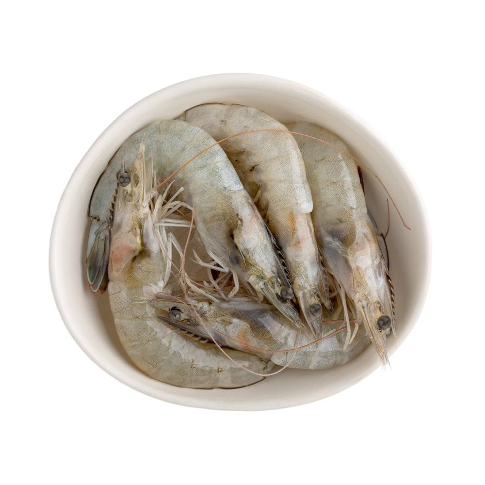 Raw Frozen Vannamei King Prawns Block 16-20 (800g x 6 Packs)