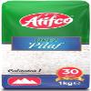 Atifco Long Grain White Rice, Fluffy and Flavorful, 5lb Bag, Grown in Romania (3 Pack, Orez Pilaf 1Kg) view 1