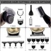 Hatteker Beard Trimmer Mustache Trimmer for Men 8 in 1 Adjustable Speed Waterproof Hair Clipper T-Blade Trimmer Electic Razor Shavers Cordless Mens Gift Grooming Kit with Face Nose Body (Bronze) view 4