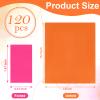 120 Pcs Hot Pink and Orange Napkins Rectangle Sunshine Disposable Paper 4.33 * 7.87 Inch Cocktail Napkins Beverage Pink Luncheon Napkins For Tequila Sunrise Bachelorette Party Weeding Dinner view 2
