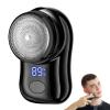 Electric Men Shaver, Washable Storm Shaver, Portable Pocket Size Portable Shaver Wet and Dry Mens for Home, Business Trip and Room view 4