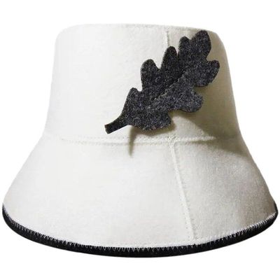 Luxylei Comfortable Felt Sauna Hat Hot Bath Hat Shower Caps Sauna Room Bathroom Heat Protection Felt Sauna Supplies for Women