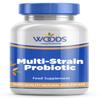 Multi-Strain Probiotic (90 Capsules) from Woods Supplements | Contains 11 Different Types of Friendly Bacteria | Keeping Your Digestive System in Good Working Order view 1