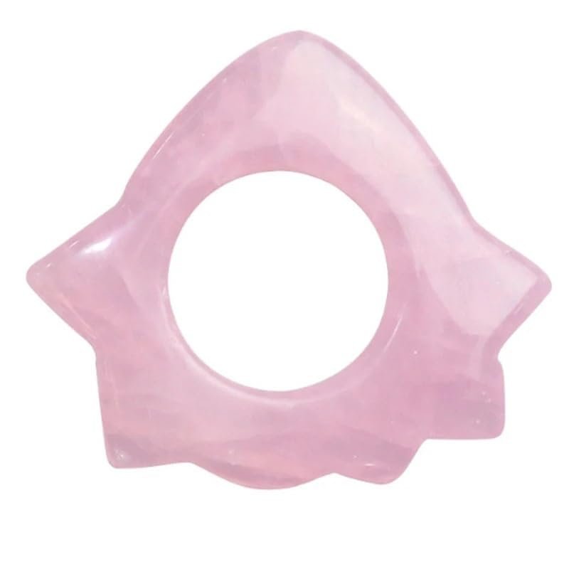 1PCS Ring Shape Facial Scraping Board Massaging Board Jade Gua Sha Board Scraping Board Gua Sha Facial Tool for Face