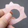 1PCS Ring Shape Facial Scraping Board Massaging Board Jade Gua Sha Board Scraping Board Gua Sha Facial Tool for Face view 2