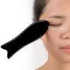 5pcs/Set Black Bull Horn Scraping Boards Face Spa Massage Body Gua Sha Scraper Board Acupoint Relax Massager view 2