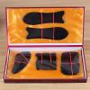 5pcs/Set Black Bull Horn Scraping Boards Face Spa Massage Body Gua Sha Scraper Board Acupoint Relax Massager view 3