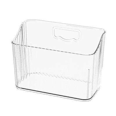 Storage Organizer Bins Wall Mounted Floating Shelves, Plastic HoleFree Wall Mounted Storage Organizer Box,Plastic Storage Bins for Wall Cabinet Door Organizer