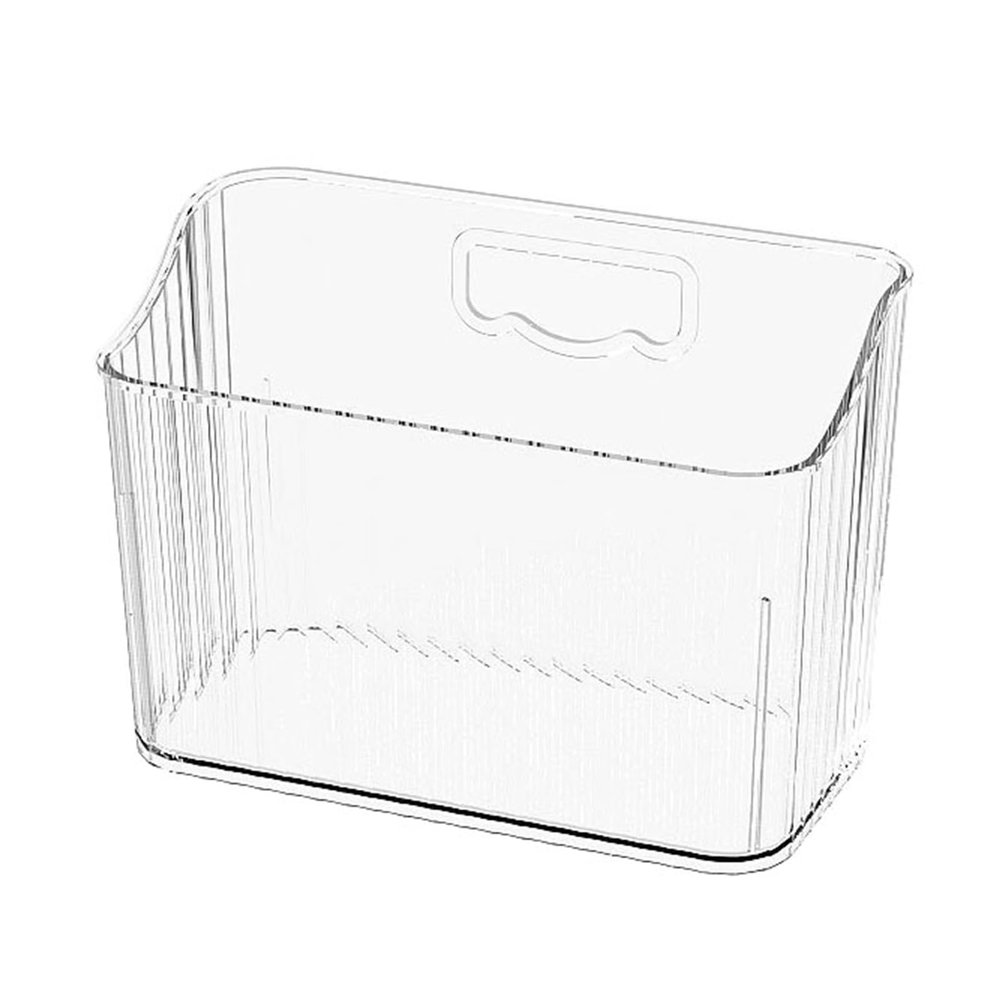 Storage Organizer Bins Wall Mounted Floating Shelves, Plastic HoleFree Wall Mounted Storage Organizer Box,Plastic Storage Bins for Wall Cabinet Door Organizer