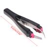 Automatically Non-Slip Tweezers Cosmetic Hair Removal Tools with Jaw Cover Automatic Eyebrow Tweezer Retractable Tweezer Eyebrow Trimmer for Men Operated view 3